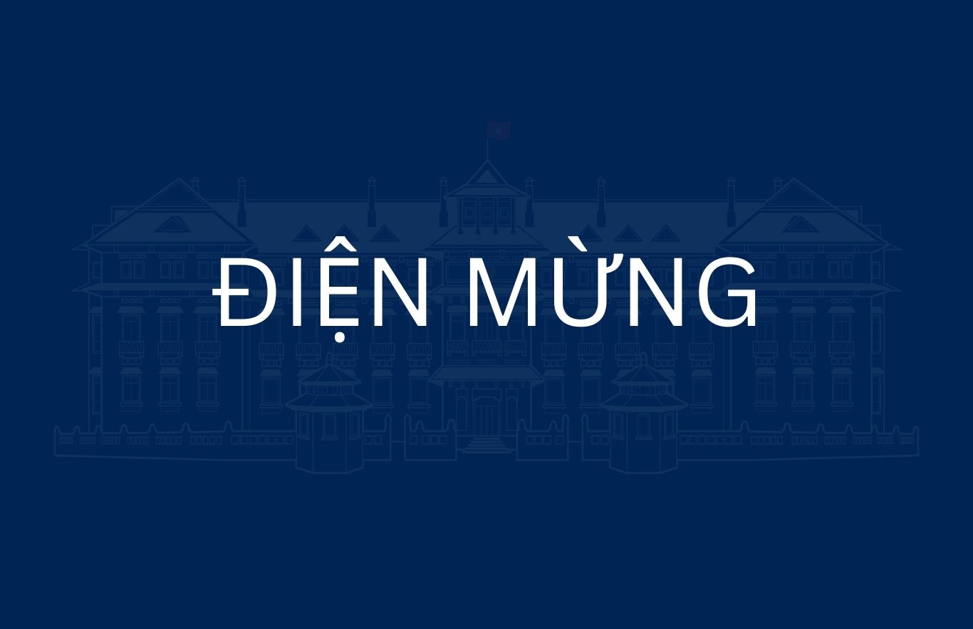 Điện mừng Quốc khánh Cộng hòa Pháp